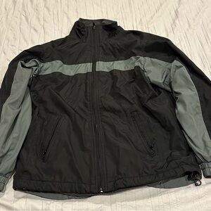 Men's Black and Gray Jacket